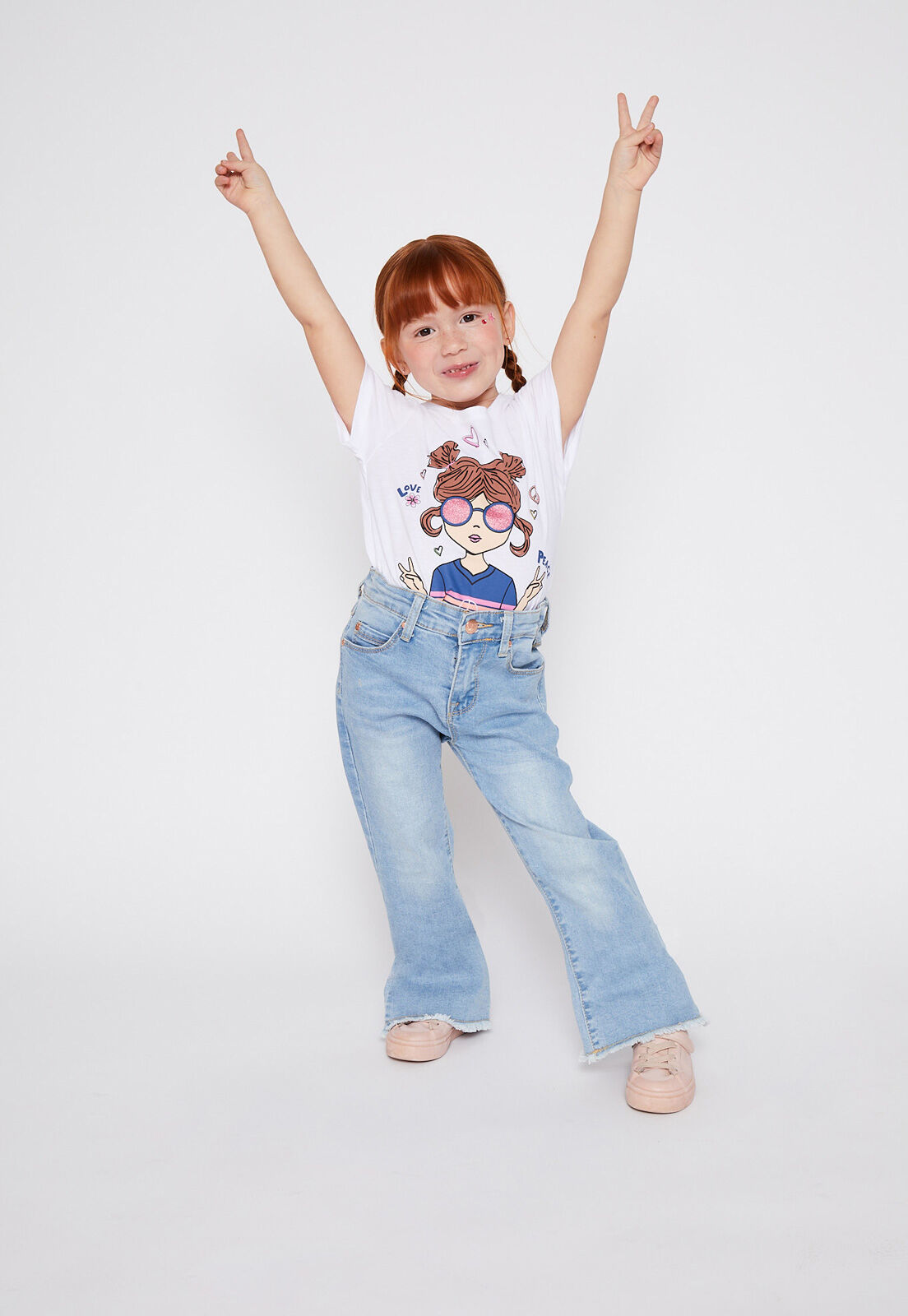 Pantalon flare niña 2025
